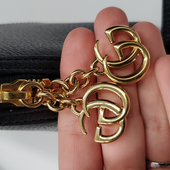 GUCCI Ophidia GG small shoulder bag IN BLACK LEATHER - Picture 9 of 10